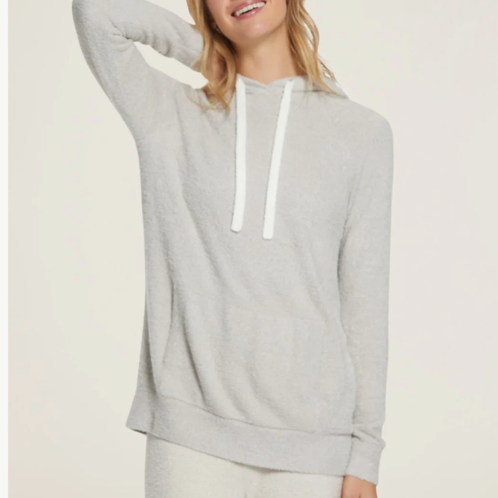 ✨ SALE NWT Barefoot Dreams CozyChic Lite® Pullover Hoodie XSmall - Picture 5 of 6
